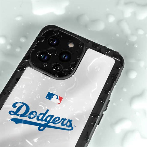 MLB Los Angeles Dodgers Home Jersey iPhone 15 Pro Waterproof Case